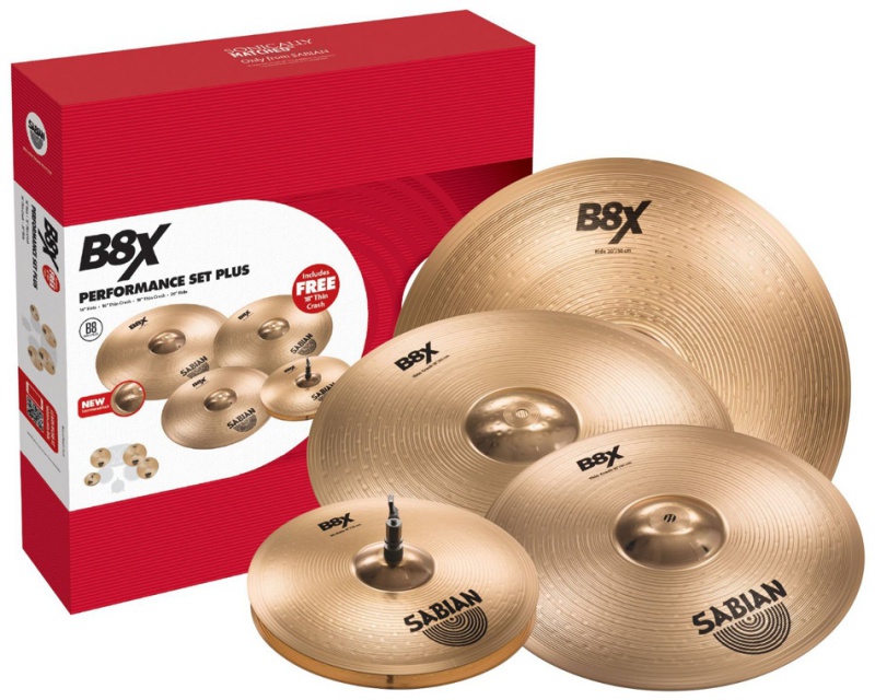 Набір тарілок Sabian B8X Promotional Set