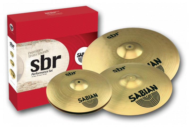 Набір тарілок Sabian SBr Performance Set