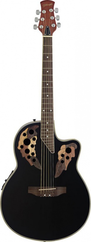 Электроакустическая гитара STAGG A2006-BK