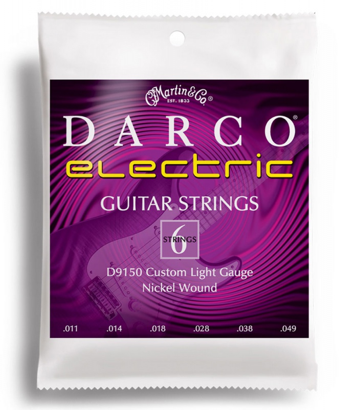 Струни для гітари Martin D9150 Darco Electric Custom Light (11-49)