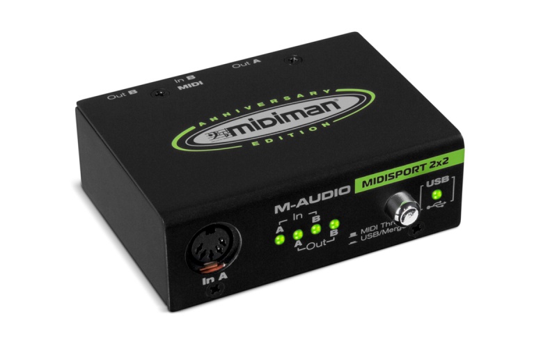 MIDI интерфейс M-Audio Midisport 2X2