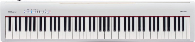 Цифрове піаніно Roland FP-30 WH (без стойки)