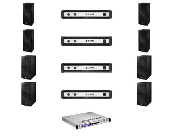 Комплект акустики Electro-Voice Спецификация №5 (TX2152, TX2181, DC-One, Q99, Q1212)