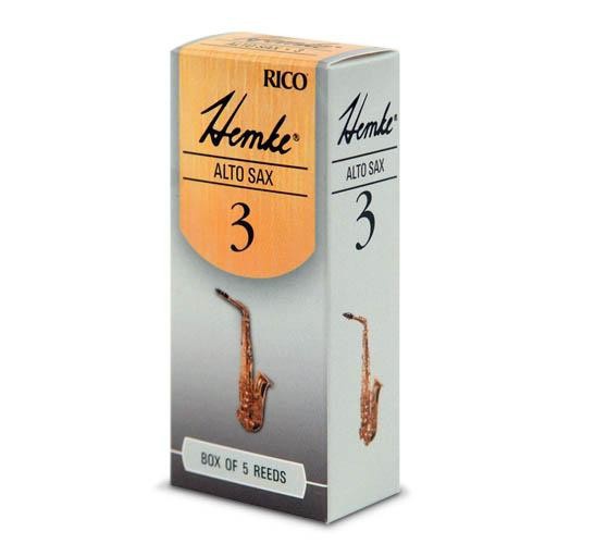 Трость для альт саксофона RICO Hemke - Alto Sax #2.5 - 5 Box