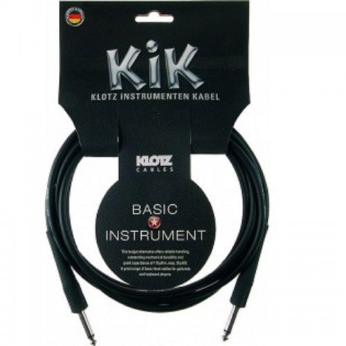 Інструментальний кабель Кабель KLOTZ KIK6,0PPSW