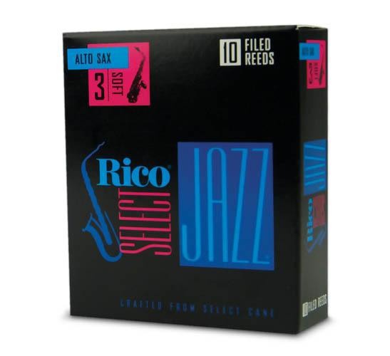 Трости для альт саксофона RICO Rico Select Jazz - Alto Sax Filed 2H - 10 Box