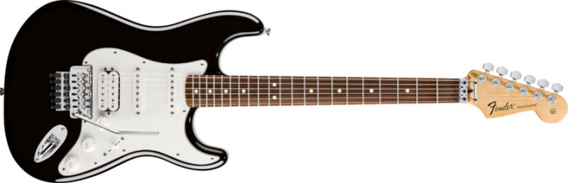 Электрогитара Fender Standard Stratocaster HSS FR RW Black