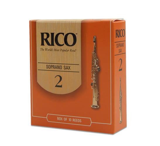 Трость для сопрано саксофона RICO Rico - Soprano Sax #2.5 - 10 Box