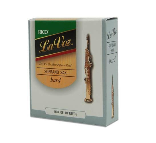 RICO La Voz - Soprano Sax Medium Hard - 10 Box