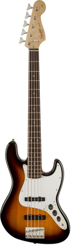 Бас-гитара FENDER AFFINITY SERIES JAZZ BASS V BROWN SUNBURST Бас-гитара