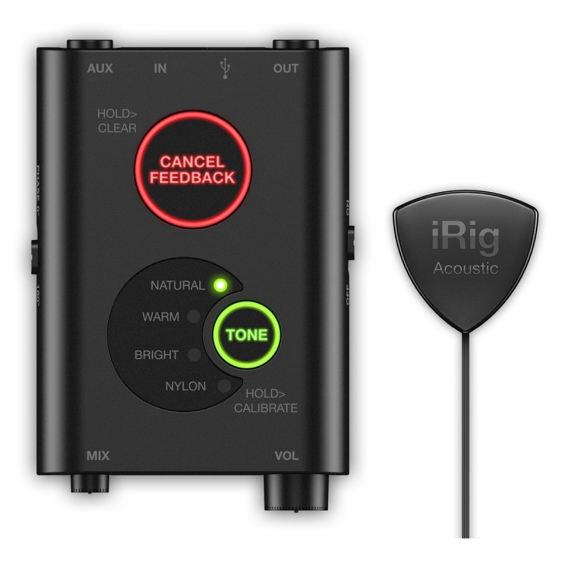Гитарный звукосниматель IRIG Acoustic Stage