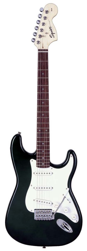 Электрогитара SQUIER by Fender Affinity Stratocaster Black Электрогитара