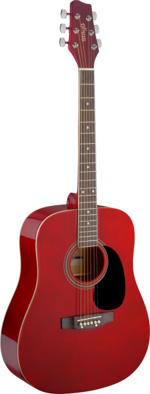 Акустическая гитара Stagg SA20D RED