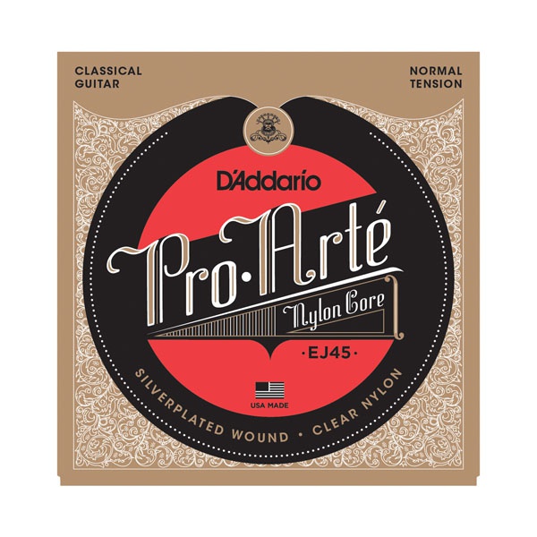 Струны для классической гитары D&#039;ADDARIO EJ45 PRO ARTE NORMAL TENSION