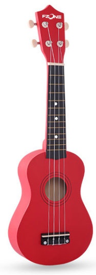 Укулеле сопрано Fzone FZU-002 RED