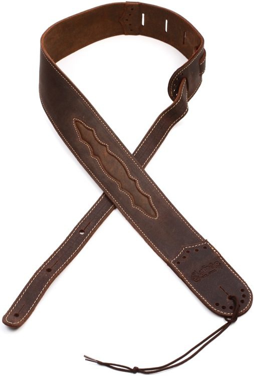 Martin 18A0079 Wingtip Guitar Strap (Dark Brown)