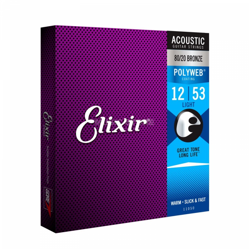 Струни для гітари Elixir AC PW L