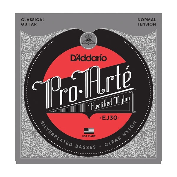 Струни для класичної гітари D&#039;ADDARIO EJ30 Rectified Classics Normal Tension