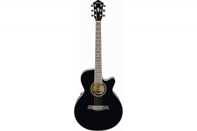 Электроакустическая гитара Ibanez AEG8E BK