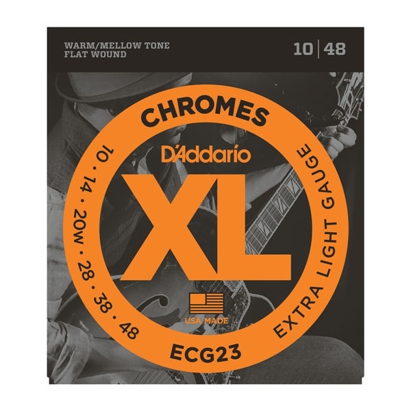 Струны для электрогитары D&#039;ADDARIO ECG23 XL Chromes Extra Light