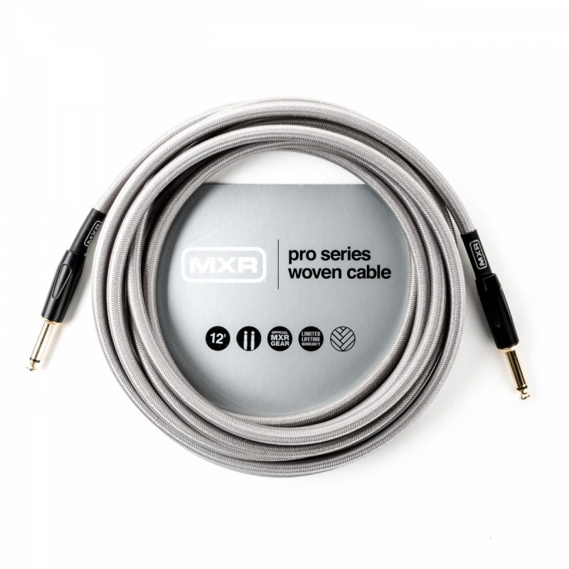 Інструментальний кабель DUNLOP DCIW12 MXR PRO SERIES WOVEN INSTRUMENT CABLE 12ft