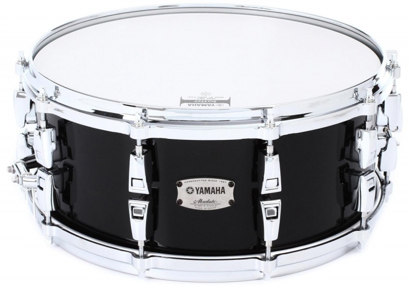Малий барабан Yamaha 14&quot; Absolute Hybrid Maple Snare 14&quot; (Solid Black)