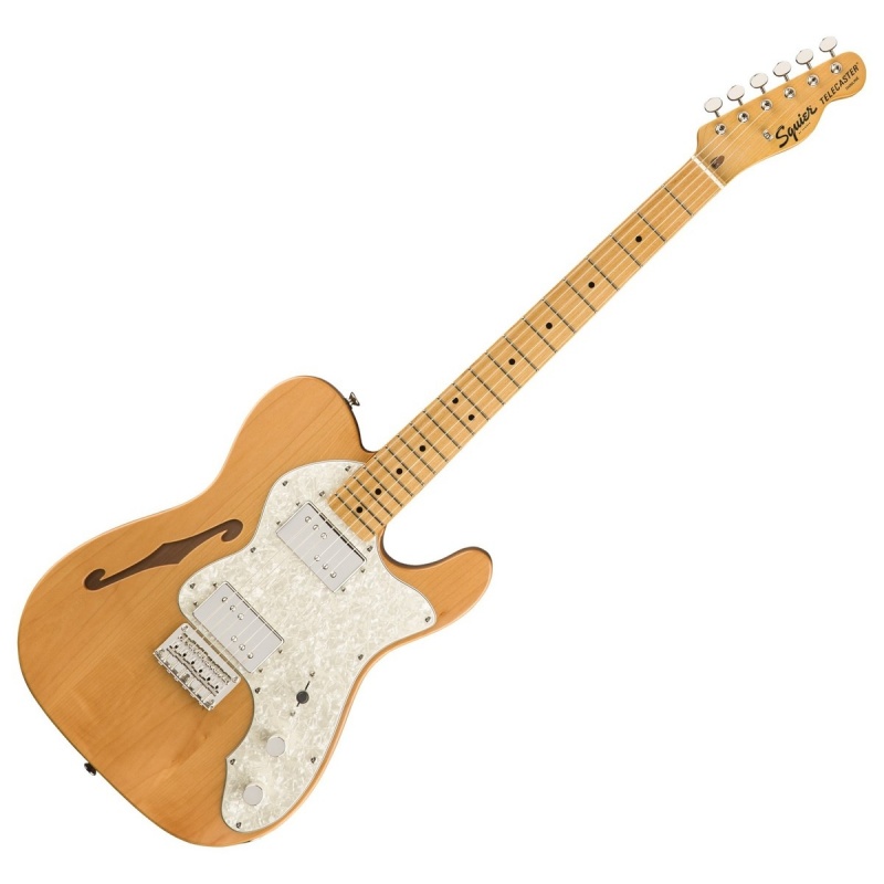 Электрогитара Squier by Fender Classic Vibe &#039;70s Telecaster Thinline MN Natural