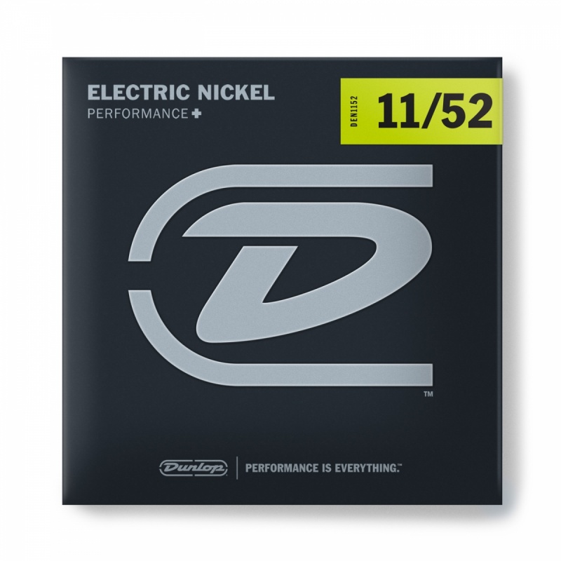 Струны для гитары DUNLOP DEN1152 Electric Nickel Performance+ 11-52