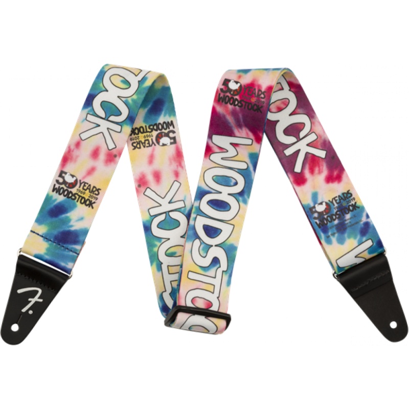 Ремінь для гітари FENDER WOODSTOCK STRAP TIE-DYE