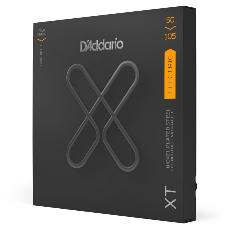 Струни для гітари D`ADDARIO XTB50105 XT Bass Medium 50-105