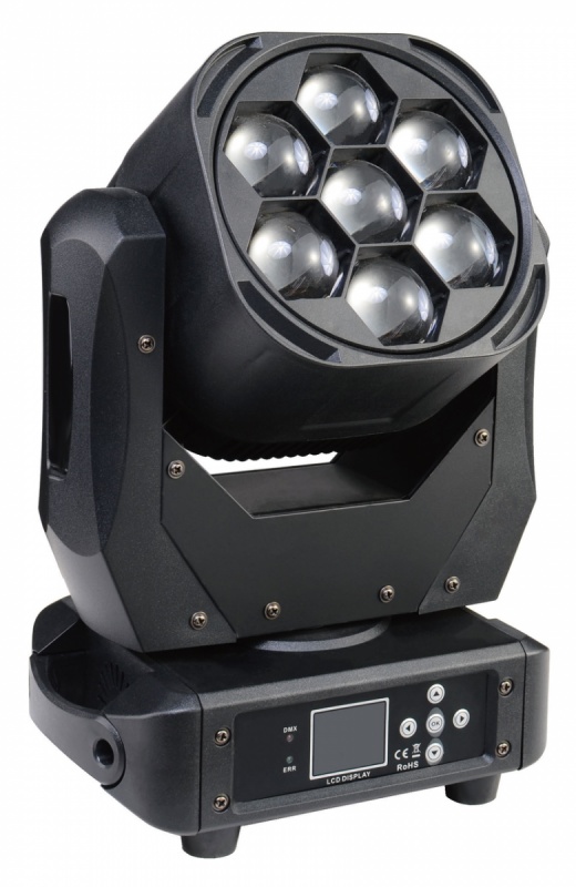 Світловий прилад, обертова голова Power Light ML-0740 (RGBW)