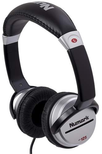 Навушники для DJ NUMARK HF125DJ закриті моніторні навушники для DJ