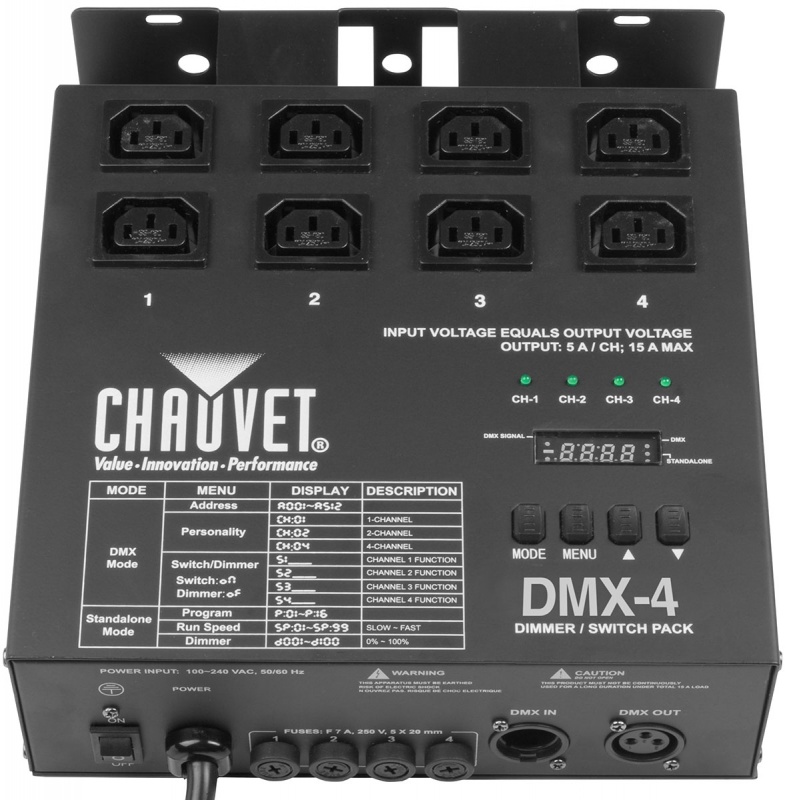 Контролер CHAUVET DMX-4LED