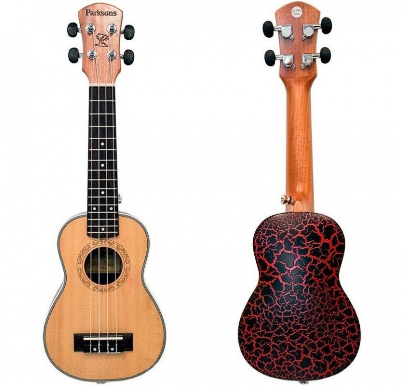 PARKSONS UK21YS (RED) — укулеле сопрано 21