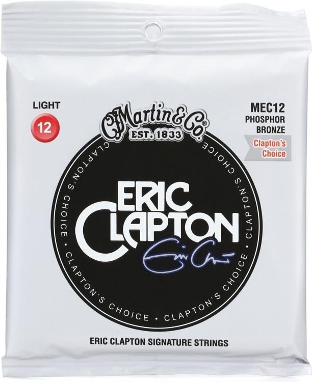 MARTIN 41Y19MEC12 Clapton&#039;s Choice Phosphor Bronze Light (12-54)
