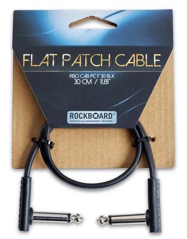 Інструментальний кабель ROCKBOARD RBOCABPC F30 BLK Flat Patch Cable
