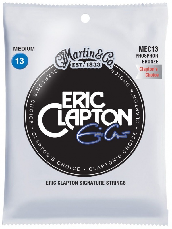MARTIN 41Y19MEC13 Clapton&#039;s Choice Phosphor Bronze Medium (13-56)