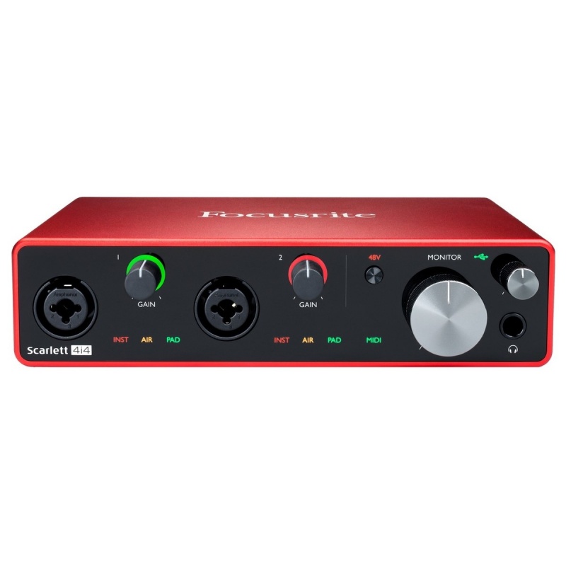 Звукова карта Focusrite Scarlett 4i4 3rd Gen