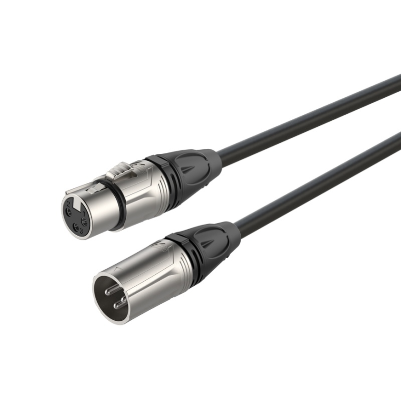 Мікрофонний кабель Готовий AES/EBU&DMX кабель Roxtone SDXX200L10, 2x0.22 кв.мм, вн.диаметр 6 мм, 10 м