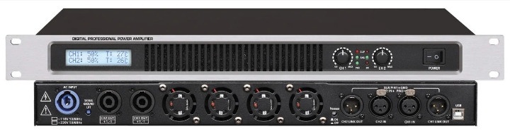 Підсилювач потужності NRG POWER DSP-750 (2X1500W)