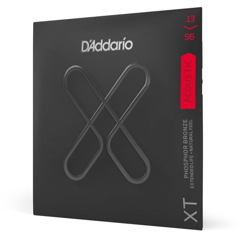 Струни для гітари D`ADDARIO XTAPB1356 XT Phosphor Bronze Medium 13-56