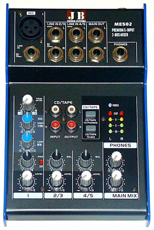 Мікшерний пульт JB Sound ME502