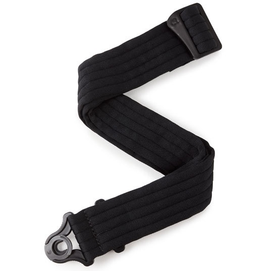 Ремінь для гітари D`ADDARIO 50BAL01 Auto Lock Guitar Strap (Black Padded Stripes)