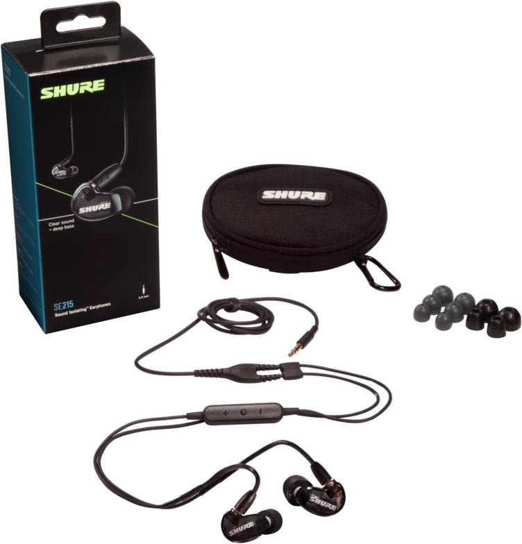 Навушники Shure SE215-K+UNI-EFS