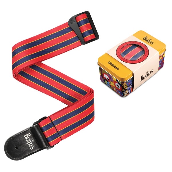 Ремінь для гітари D`ADDARIO 50BTYS03 Yellow Submarine 50th Anniversary Guitar Strap Tin - Ringo