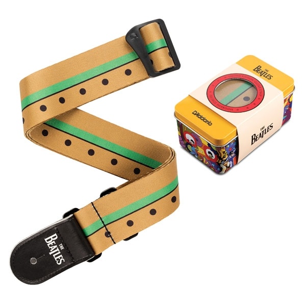 Ремінь для гітари D`ADDARIO 50BTYS02 Yellow Submarine 50th Anniversary Guitar Strap Tin - George