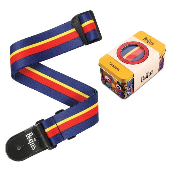 Ремінь для гітари D`ADDARIO 50BTYS00 Yellow Submarine 50th Anniversary Guitar Strap Tin - John