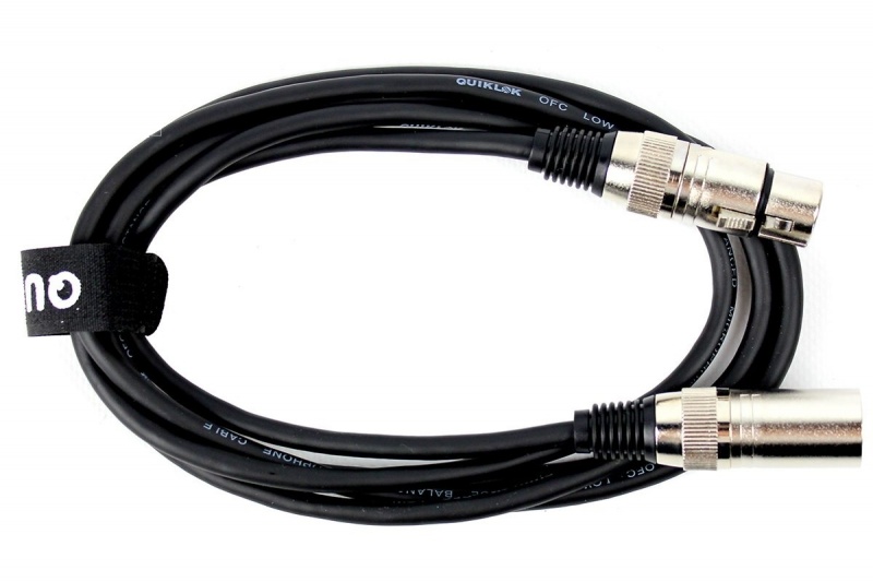 Мікрофонний кабель QUIK LOK CM175-2BK