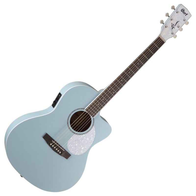 Електроакустична гітара Cort Jade Classic (Sky Blue Open Pore)