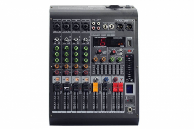 Микшерный пульт 4all Audio MC-400D (250Вт)